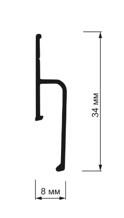 h теневой удлинённый ArtLine 